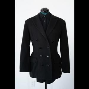 Yohji Yamamoto Wool Black Blazer Sz. M